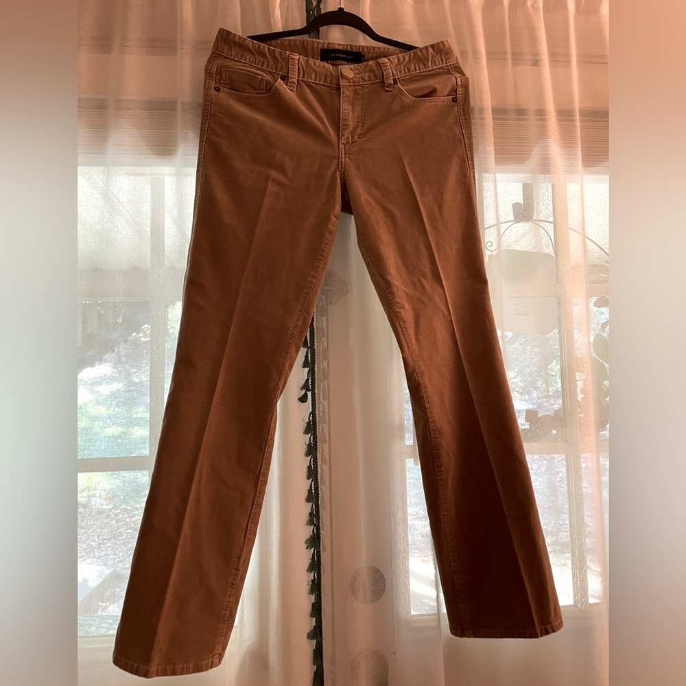 Size 8 Calvin suede pants